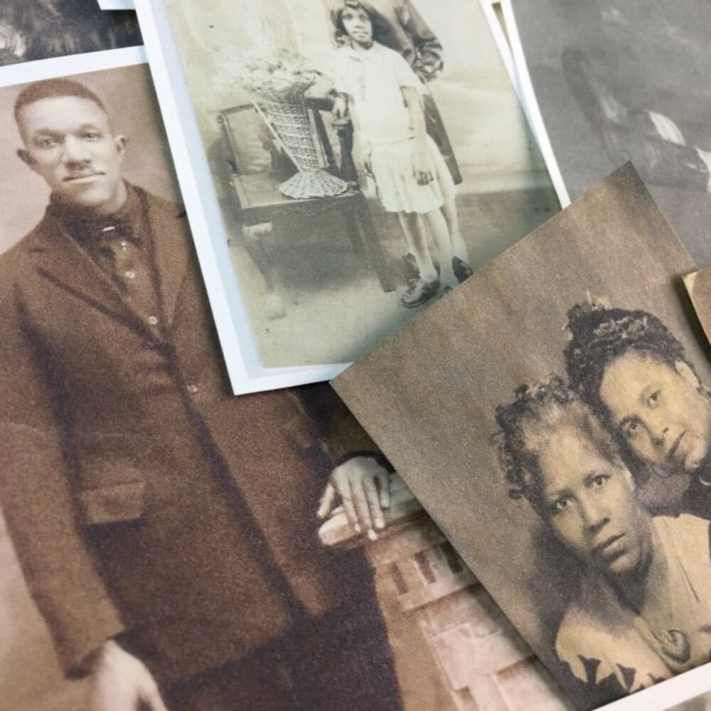 Lot 8 Vintage African American Photo Reproductions Random Selection mq